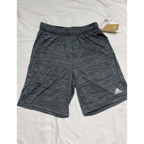 Adidas Aeroready Black Melange Shorts - Picture 1 of 8